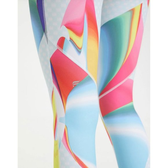 New Fabletics Define Ultra High-Waisted 7/8 Leggings Carnival Size M - Picture 3 of 6